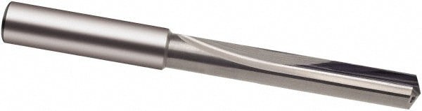 Straight-Flute Drill Bit: 8.50 mm Dia, 130 deg Point, Solid Carbide