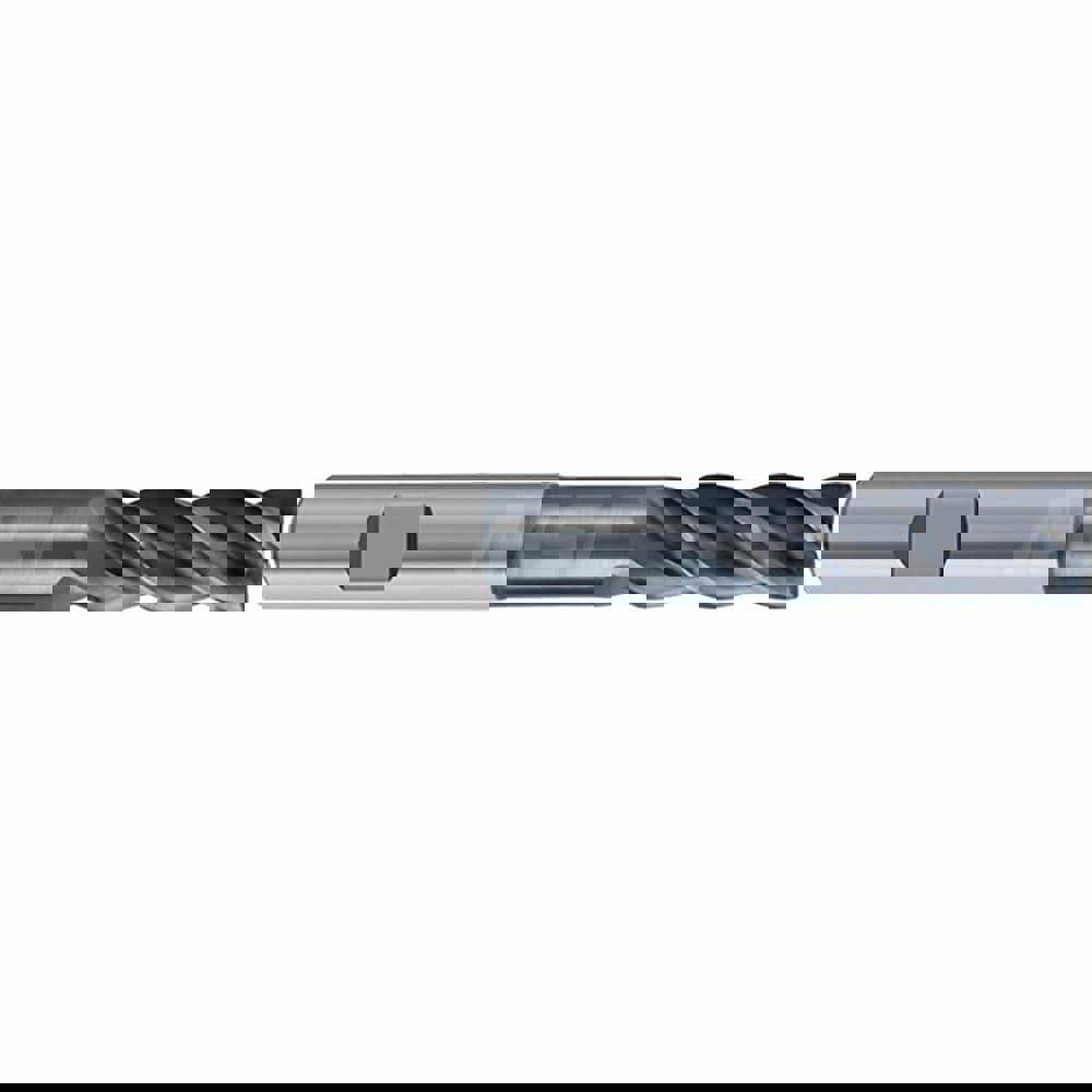 Square End Mill: 8 mm Dia, 21 mm LOC, 4 Flutes, Solid Carbide