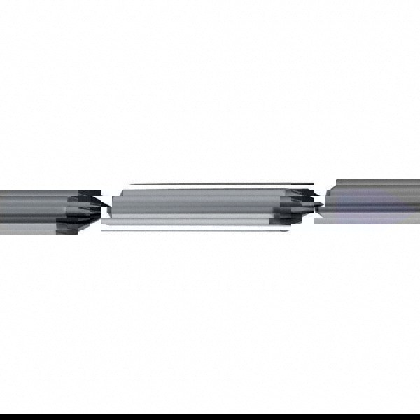 Chamfer Mill: 10 mm Dia, 4 Flutes, Solid Carbide