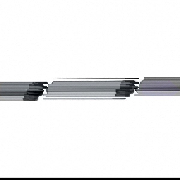 Chamfer Mill: 6 mm Dia, 4 Flutes, Solid Carbide