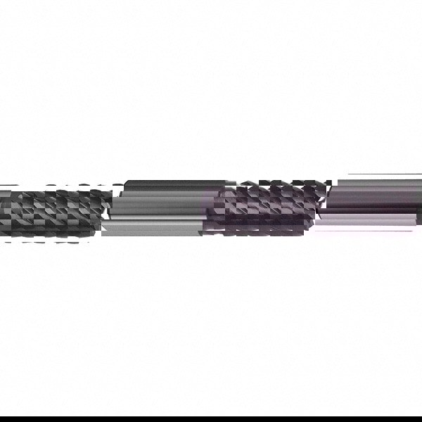 12mm Diam 5-Flute 45&deg; Square Roughing & Finishing End Mill