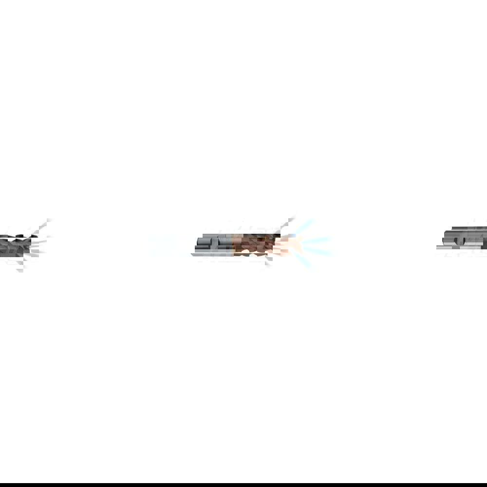 Corner Radius End Mill: 16 mm Dia, 32 mm LOC, 3 Flutes, Solid Carbide