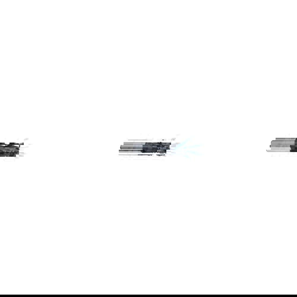 Guhring Roughing End Mill for Aluminum 8.00mm Diameter 8.0mm Shank 19.00mm Length of Cut 75mm Overall with Coolant Thru