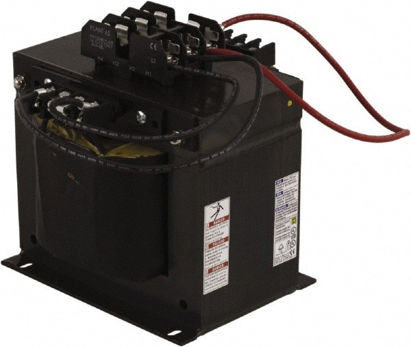 1 Phase, 2,000 VA, Top Mount Fuse Block Control Transformer