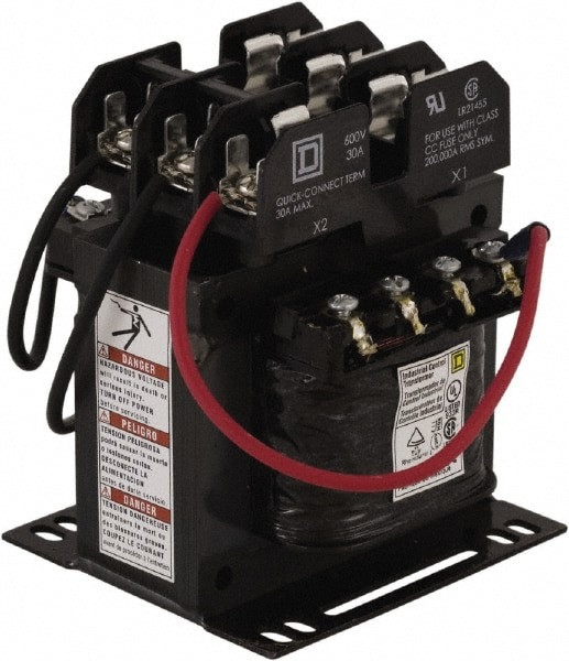 1 Phase, 200 VA, Top Mount Fuse Block Control Transformer