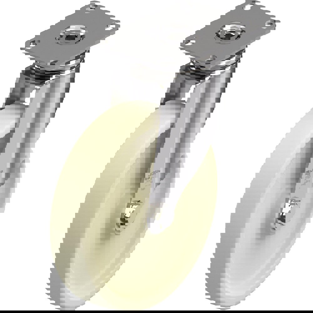 Top Plate Casters; Mount Type: Plate ; Number of Wheels: 1.000 ; Wheel Diameter (Inch): 4 ; Wheel Material: Polyurethane ; Wheel Width (Inch): 1-9/16 ; Wheel Color: Light Brown