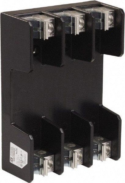 3 Pole, 600 Volt, 100 Amp, Surface Mount Fuse Holder