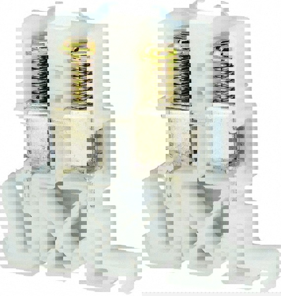 600 VAC, 85 Amp, -40 to 275&deg;F, DIN Rail Mount, Nylon Standard Terminal Block