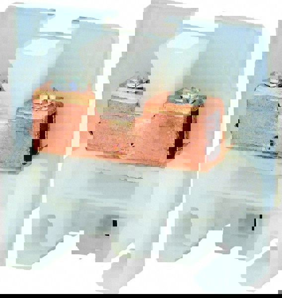 600 VAC, 40 Amp, -40 to 275&deg;F, DIN Rail Mount, Nylon Standard Terminal Block