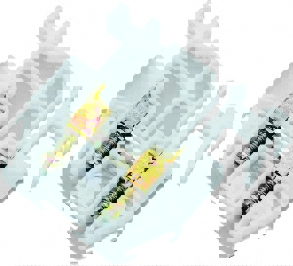 600 VAC, 30 Amp, -40 to 275&deg;F, DIN Rail Mount, Nylon Standard Terminal Block