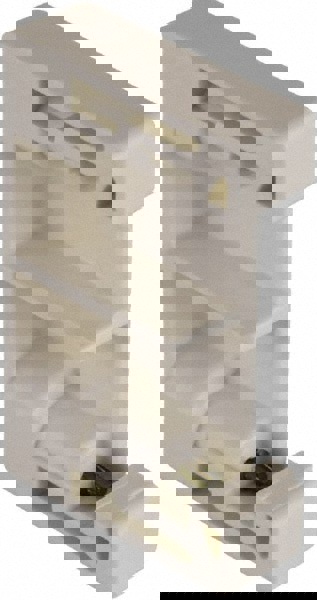 43.43mm High x 8mm Long, Terminal Block Screw On End Clamp