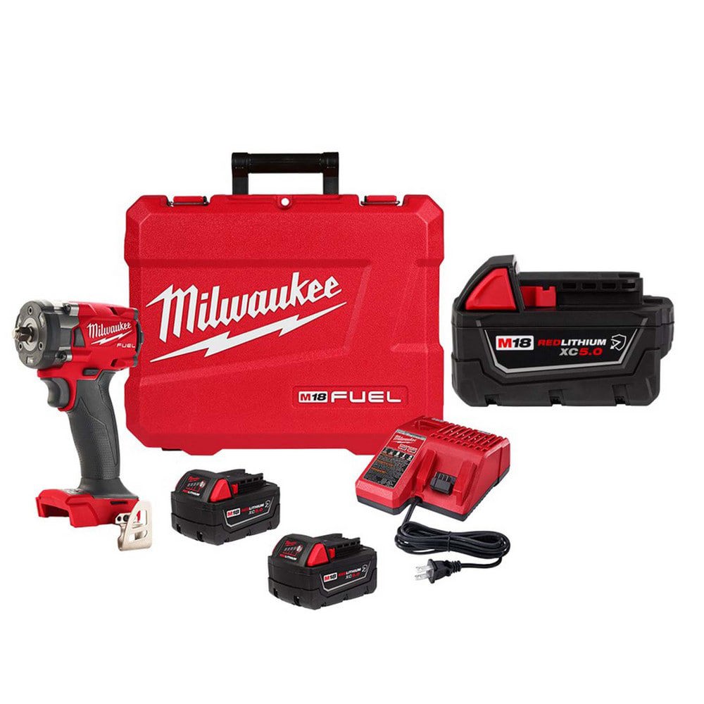 Cordless Impact Wrenches & Ratchets; Voltage: 18.00 ; Handle Type: Straight ; Speed (RPM): 0-2400 ; Torque (Ft/Lb): 210 ; Brushless Motor: Yes ; Battery Chemistry: Lithium-ion