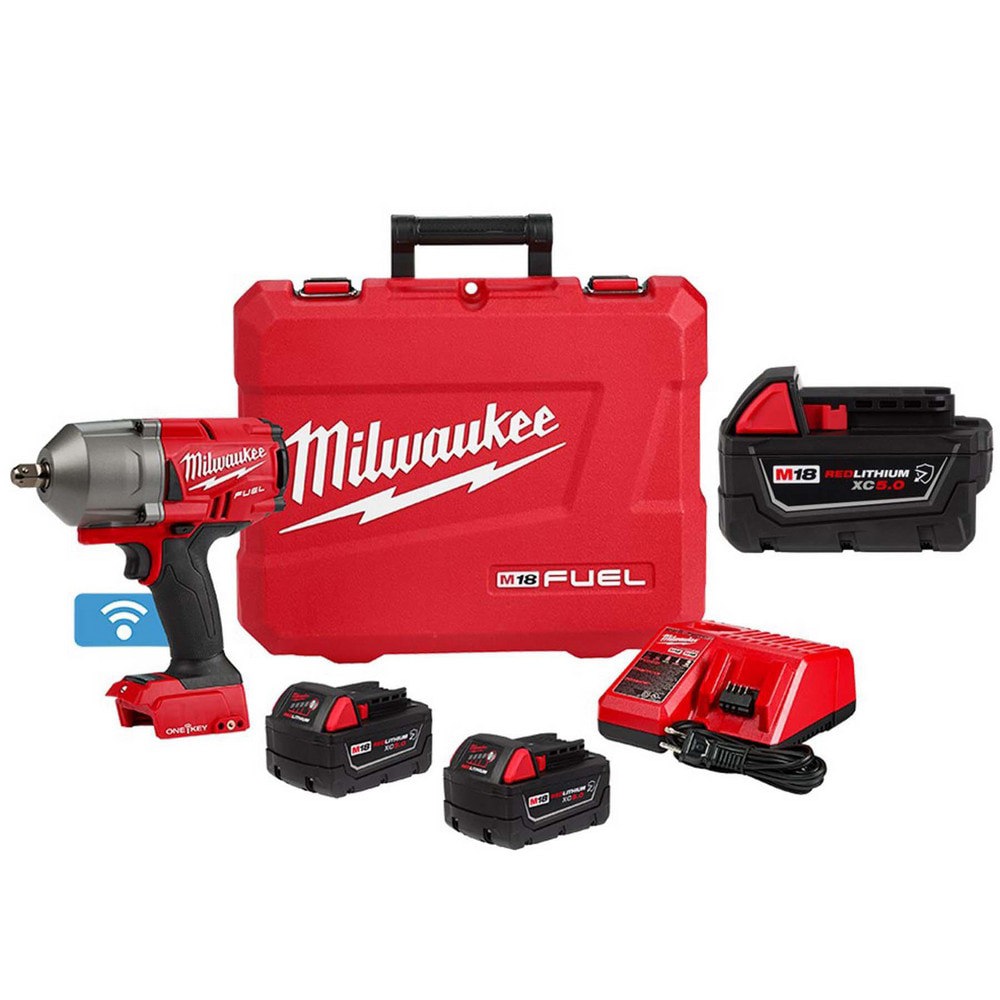Cordless Impact Wrenches & Ratchets; Voltage: 18.00 ; Handle Type: Straight ; Speed (RPM): 0-1800 ; Torque (Ft/Lb): 1100 ; Brushless Motor: Yes ; Battery Chemistry: Lithium-ion
