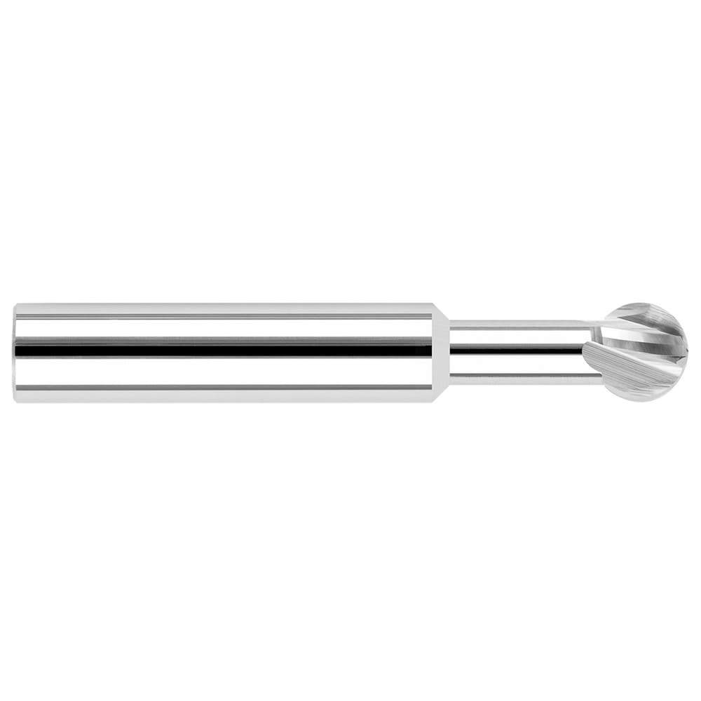 Undercutting End Mills; Mill Diameter (Decimal Inch): 0.0468 ; Mill Diameter (Inch): 3/64 ; Overall Length (Inch): 1-1/2 ; Length Of Cut (Decimal Inch - 4 Decimals): 0.0401 ; Number Of Flutes: 2 ; Neck Length (Decimal Inch): 0.3120