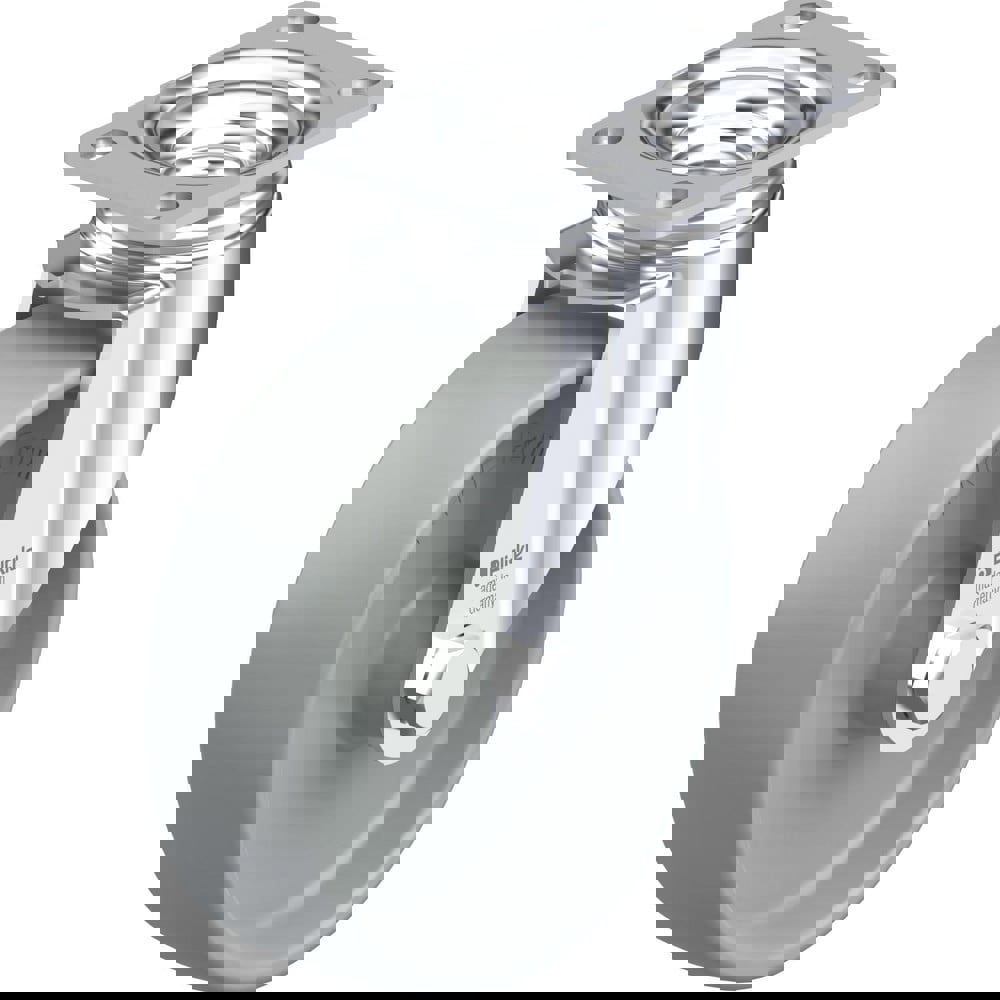 Top Plate Casters; Mount Type: Plate ; Number of Wheels: 1.000 ; Wheel Diameter (Inch): 8 ; Wheel Material: Polyurethane ; Wheel Width (Inch): 2 ; Wheel Color: Green