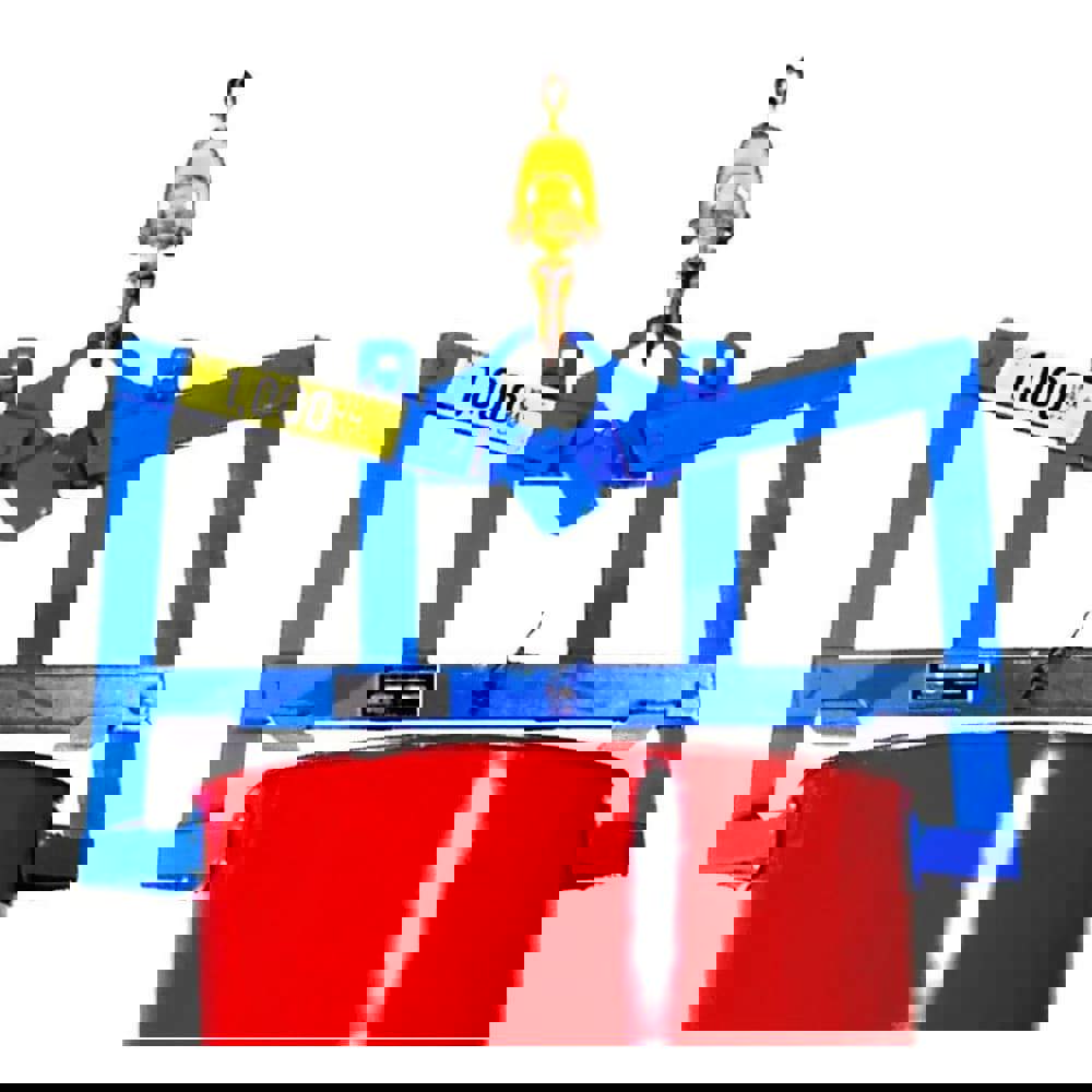 Drum Lifter: (1) 55 gal Drum, 1,000 lb Capacity