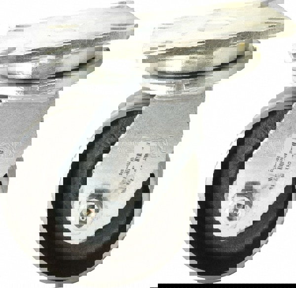 Swivel Top Plate Caster: Forged Steel, 6