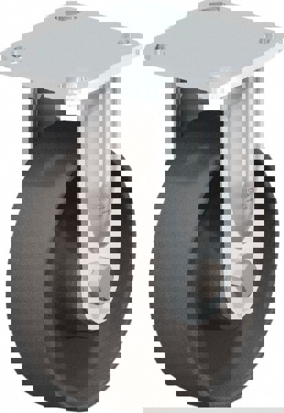 Rigid Top Plate Caster: Nylon, 6