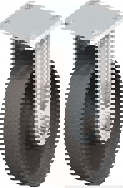 Rigid Top Plate Caster: Nylon, 6-5/16