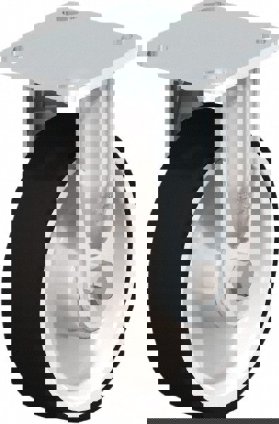 Rigid Top Plate Caster: Polyurethane, 6-5/16