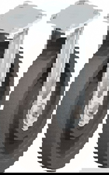 Rigid Top Plate Caster: Nylon, 8