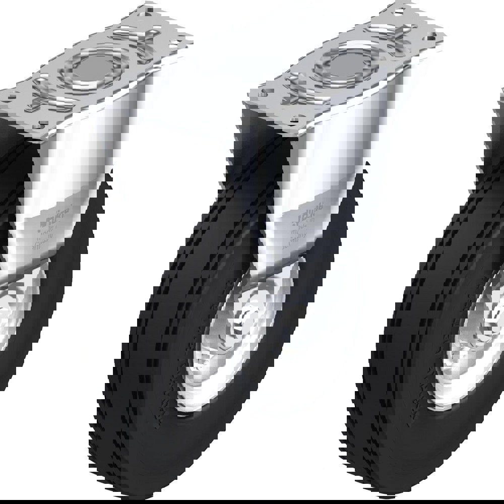 Top Plate Casters; Mount Type: Plate ; Number of Wheels: 1.000 ; Wheel Diameter (Inch): 8 ; Wheel Material: Polyurethane ; Wheel Width (Inch): 2 ; Wheel Color: Dark Gray