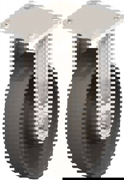 Rigid Top Plate Caster: Nylon, 6