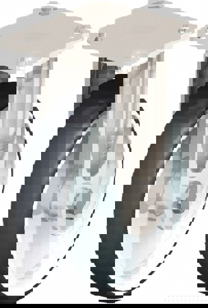 Rigid Top Plate Caster: Rubber, 6-5/16