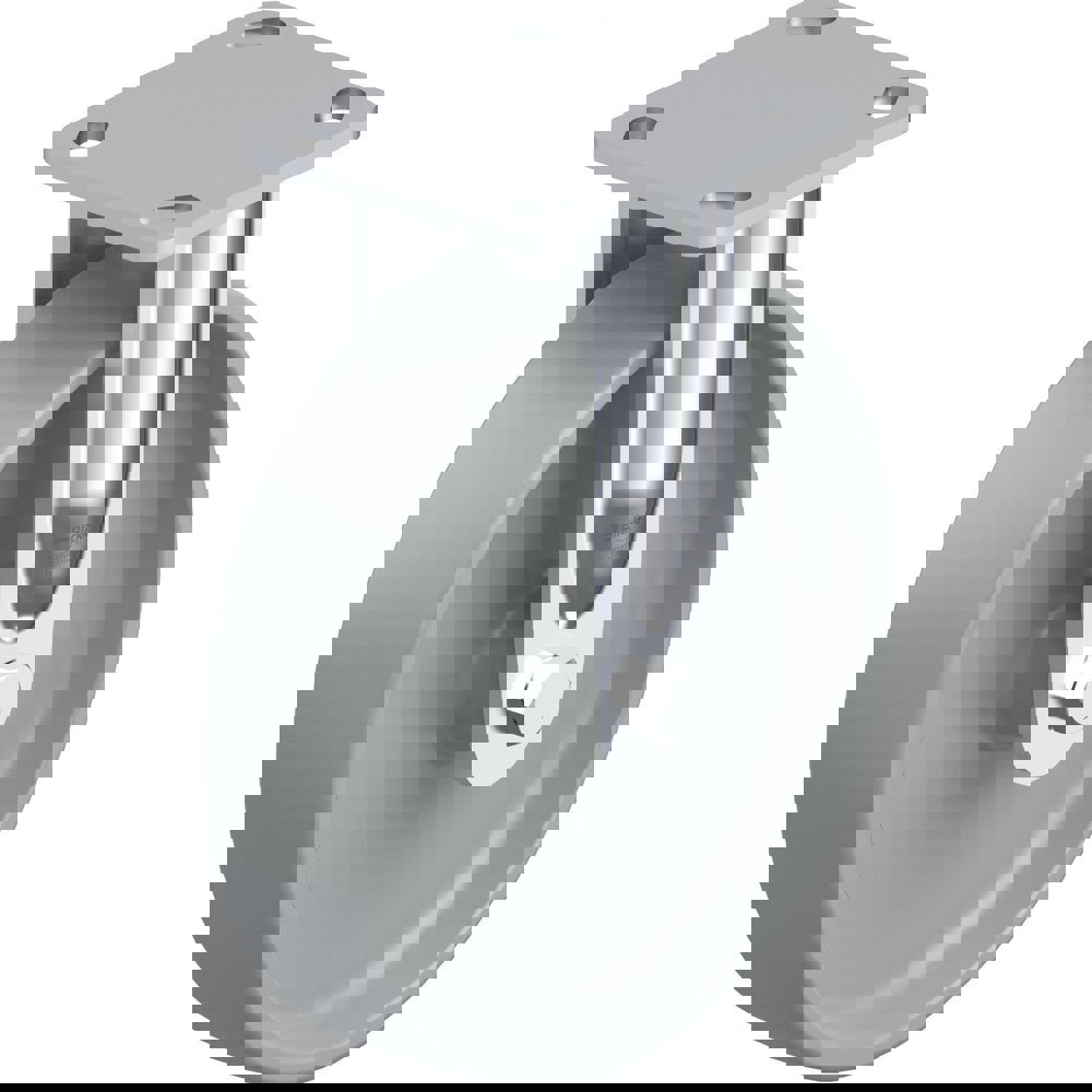 Top Plate Casters; Mount Type: Plate ; Number of Wheels: 1.000 ; Wheel Diameter (Inch): 5 ; Wheel Material: Polyurethane ; Wheel Width (Inch): 1-9/16 ; Wheel Color: Light Brown