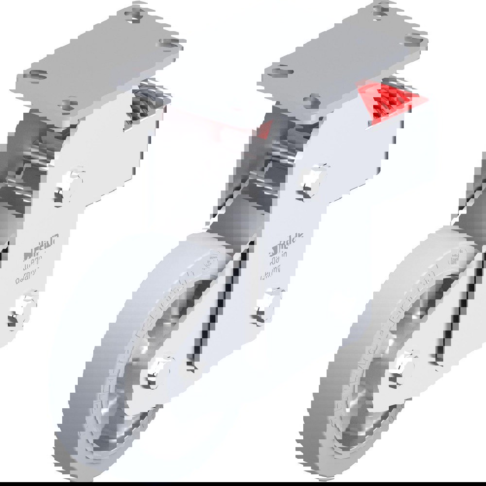 Top Plate Casters; Mount Type: Plate ; Number of Wheels: 1.000 ; Wheel Diameter (Inch): 4 ; Wheel Material: Rubber ; Wheel Width (Inch): 1-9/16 ; Wheel Color: Black