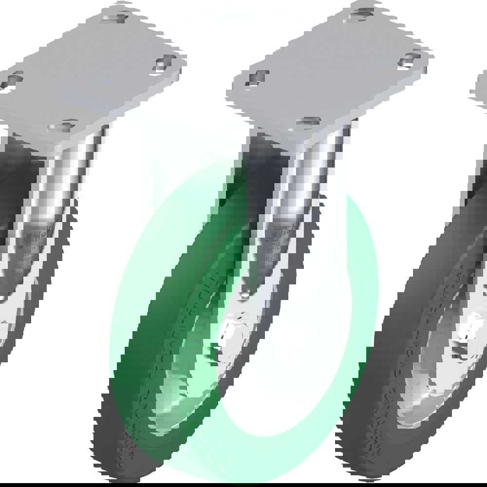 Top Plate Casters; Mount Type: Plate ; Number of Wheels: 1.000 ; Wheel Diameter (Inch): 6 ; Wheel Material: Polyurethane ; Wheel Width (Inch): 2 ; Wheel Color: Light Brown