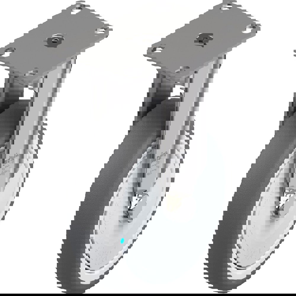 Top Plate Casters; Mount Type: Plate ; Number of Wheels: 1.000 ; Wheel Diameter (Inch): 4 ; Wheel Material: Polyurethane ; Wheel Width (Inch): 1-9/16 ; Wheel Color: Green