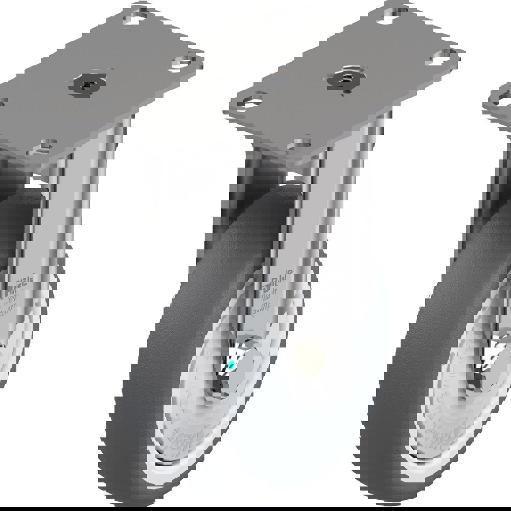 Top Plate Casters; Mount Type: Plate ; Number of Wheels: 1.000 ; Wheel Diameter (Inch): 4 ; Wheel Material: Polyurethane ; Wheel Width (Inch): 1-9/16 ; Wheel Color: Light Brown