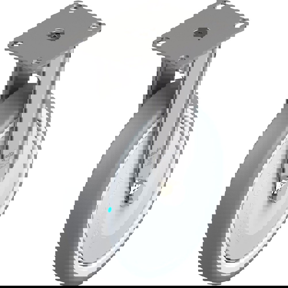 Top Plate Casters; Mount Type: Plate ; Number of Wheels: 1.000 ; Wheel Diameter (Inch): 3-1/8 ; Wheel Material: Rubber ; Wheel Width (Inch): 1-9/16 ; Wheel Color: Gray