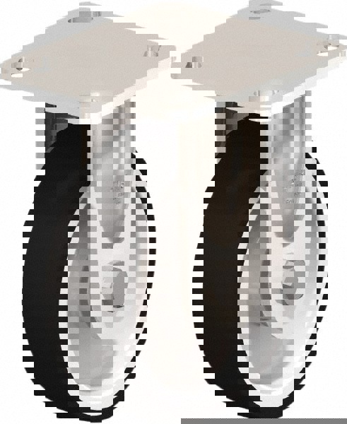 Rigid Top Plate Caster: Polyurethane, 5