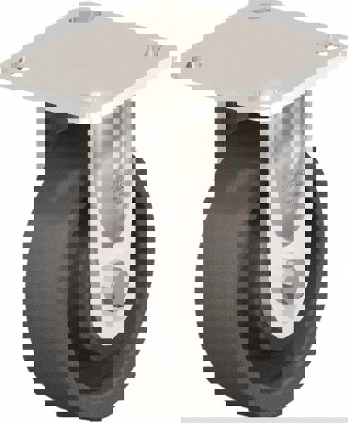 Rigid Top Plate Caster: Nylon, 5
