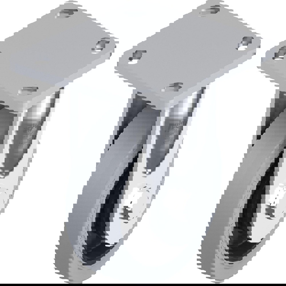 Top Plate Casters; Mount Type: Plate ; Number of Wheels: 1.000 ; Wheel Diameter (Inch): 5 ; Wheel Material: Synthetic ; Wheel Width (Inch): 1-9/16 ; Wheel Color: Gray