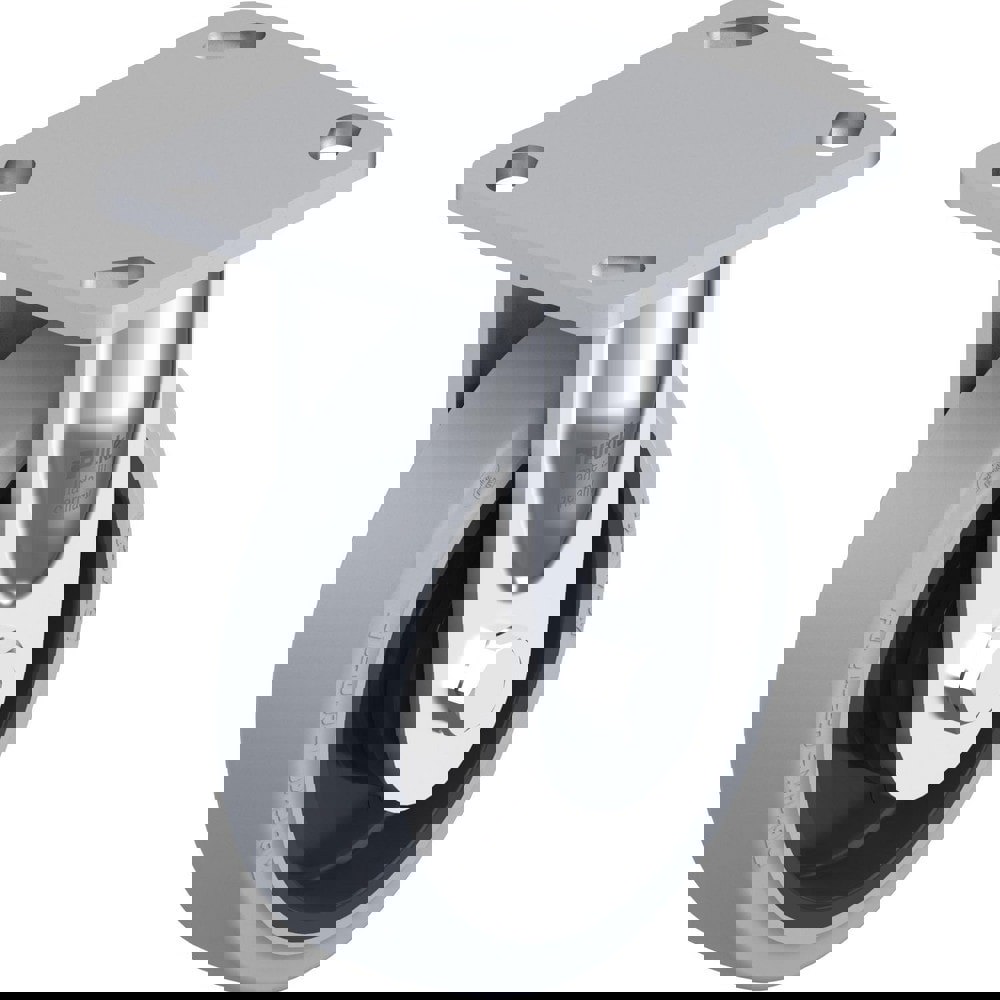 Top Plate Casters; Mount Type: Plate ; Number of Wheels: 1.000 ; Wheel Diameter (Inch): 3-1/2 ; Wheel Material: Synthetic ; Wheel Width (Inch): 1-1/4 ; Wheel Color: Gray