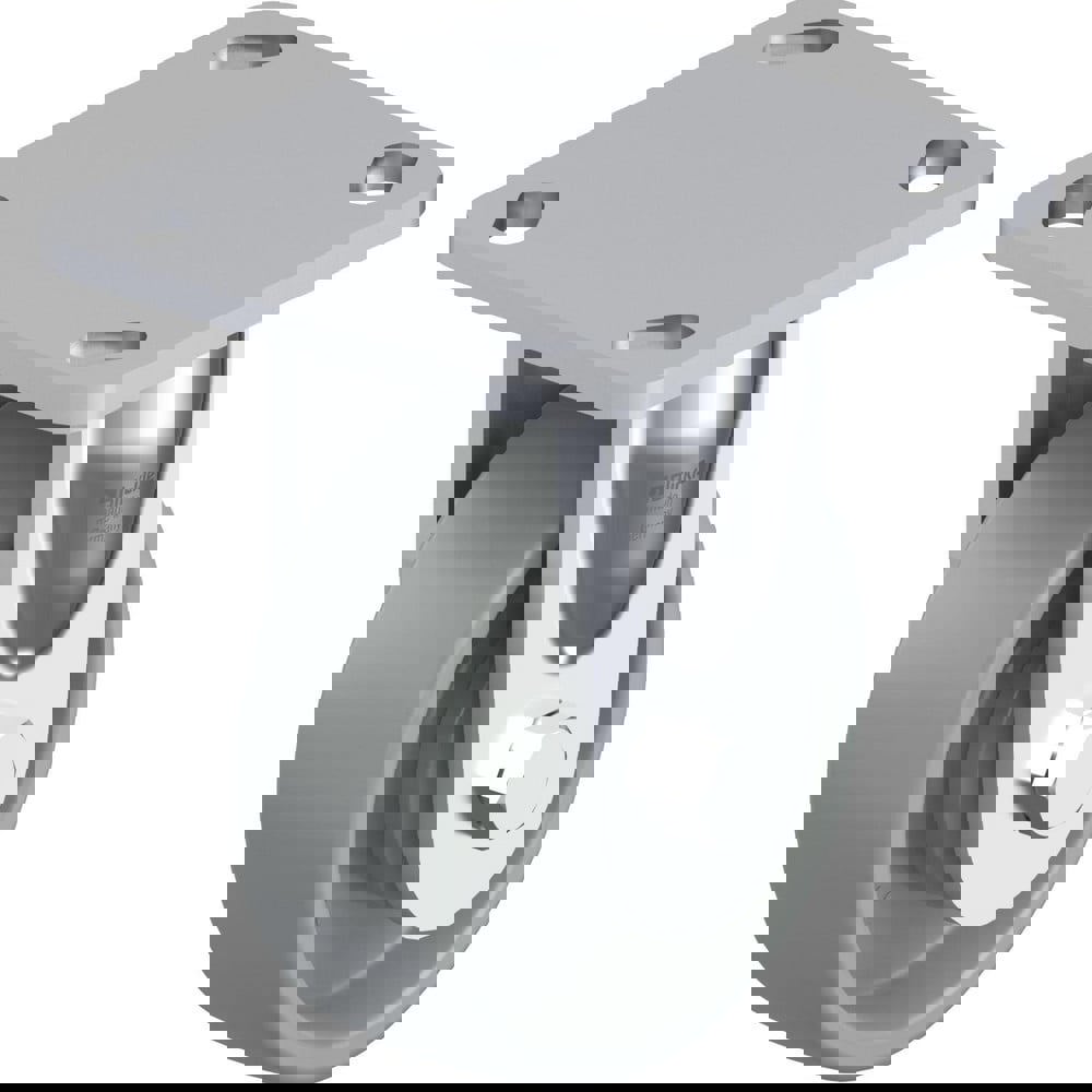 Top Plate Casters; Mount Type: Plate ; Number of Wheels: 1.000 ; Wheel Diameter (Inch): 5 ; Wheel Material: Synthetic ; Wheel Width (Inch): 1-9/16 ; Wheel Color: Dark Gray