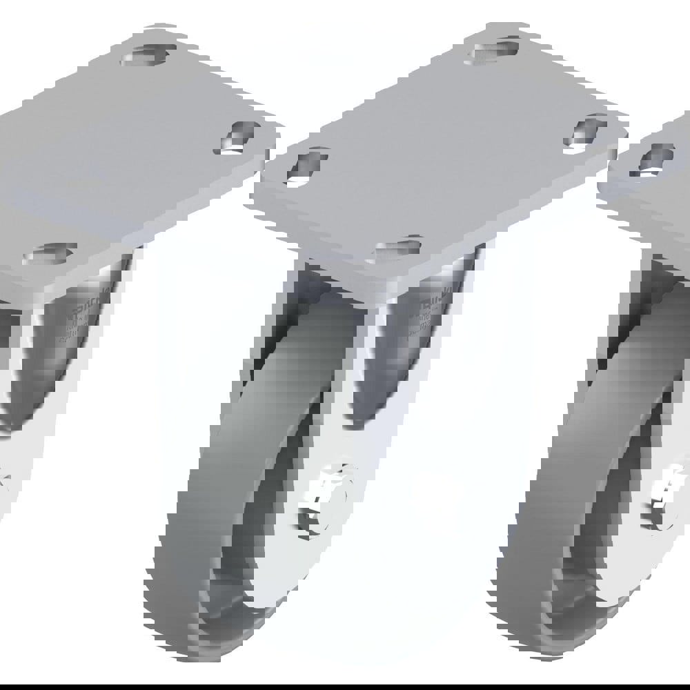 Top Plate Casters; Mount Type: Plate ; Number of Wheels: 1.000 ; Wheel Diameter (Inch): 4 ; Wheel Material: Rubber ; Wheel Width (Inch): 1-9/16 ; Wheel Color: Black