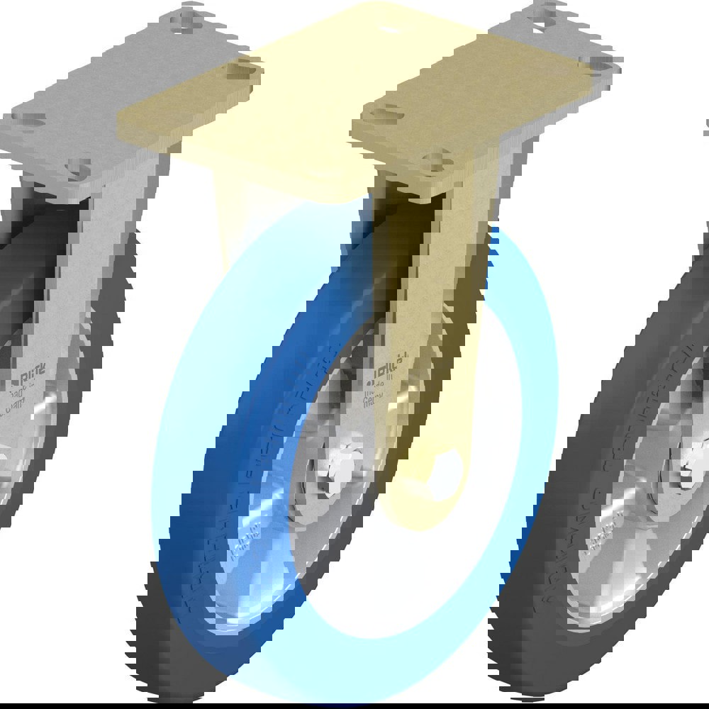 Top Plate Casters; Mount Type: Plate ; Number of Wheels: 1.000 ; Wheel Diameter (Inch): 8 ; Wheel Material: Polyurethane ; Wheel Width (Inch): 2 ; Wheel Color: Green