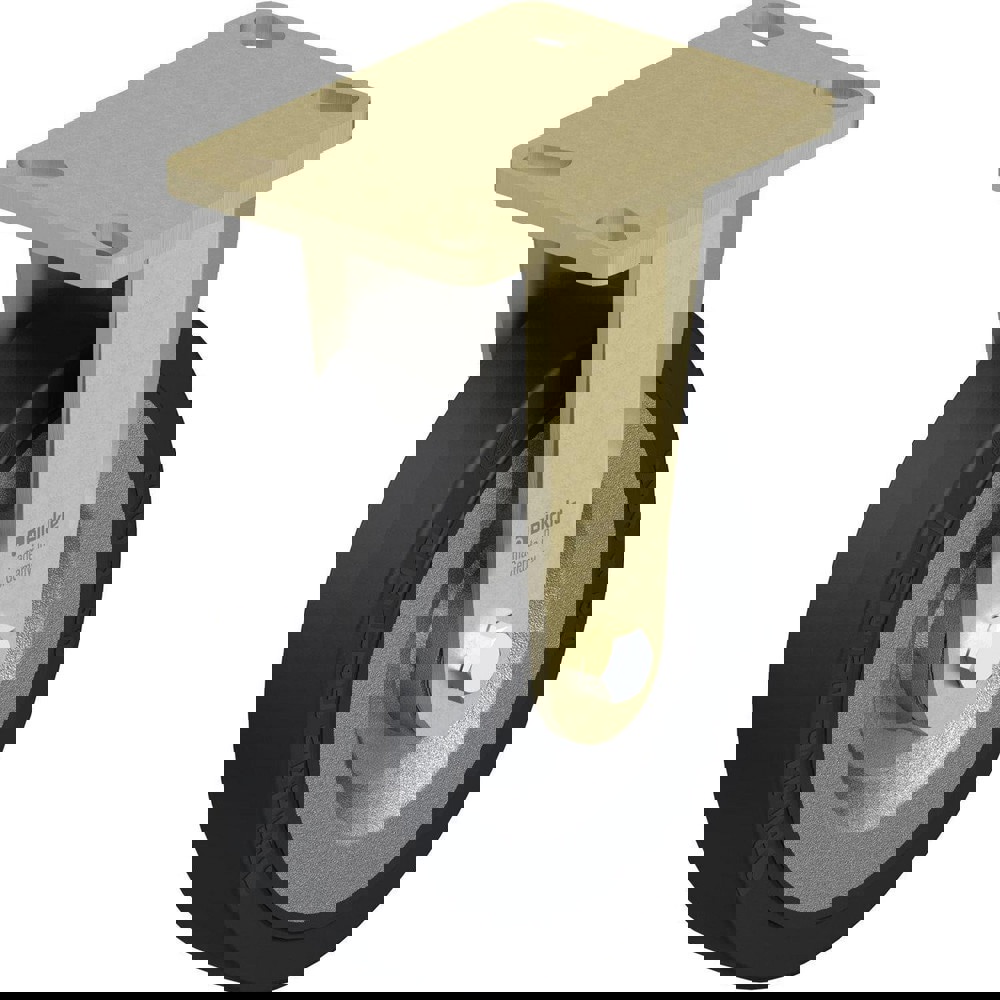 Top Plate Casters; Mount Type: Plate ; Number of Wheels: 1.000 ; Wheel Diameter (Inch): 6 ; Wheel Material: Polyurethane ; Wheel Width (Inch): 2 ; Wheel Color: Light Brown