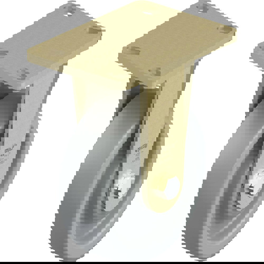 Top Plate Casters; Mount Type: Plate ; Number of Wheels: 1.000 ; Wheel Diameter (Inch): 5 ; Wheel Material: Rubber ; Wheel Width (Inch): 2-1/16 ; Wheel Color: Black