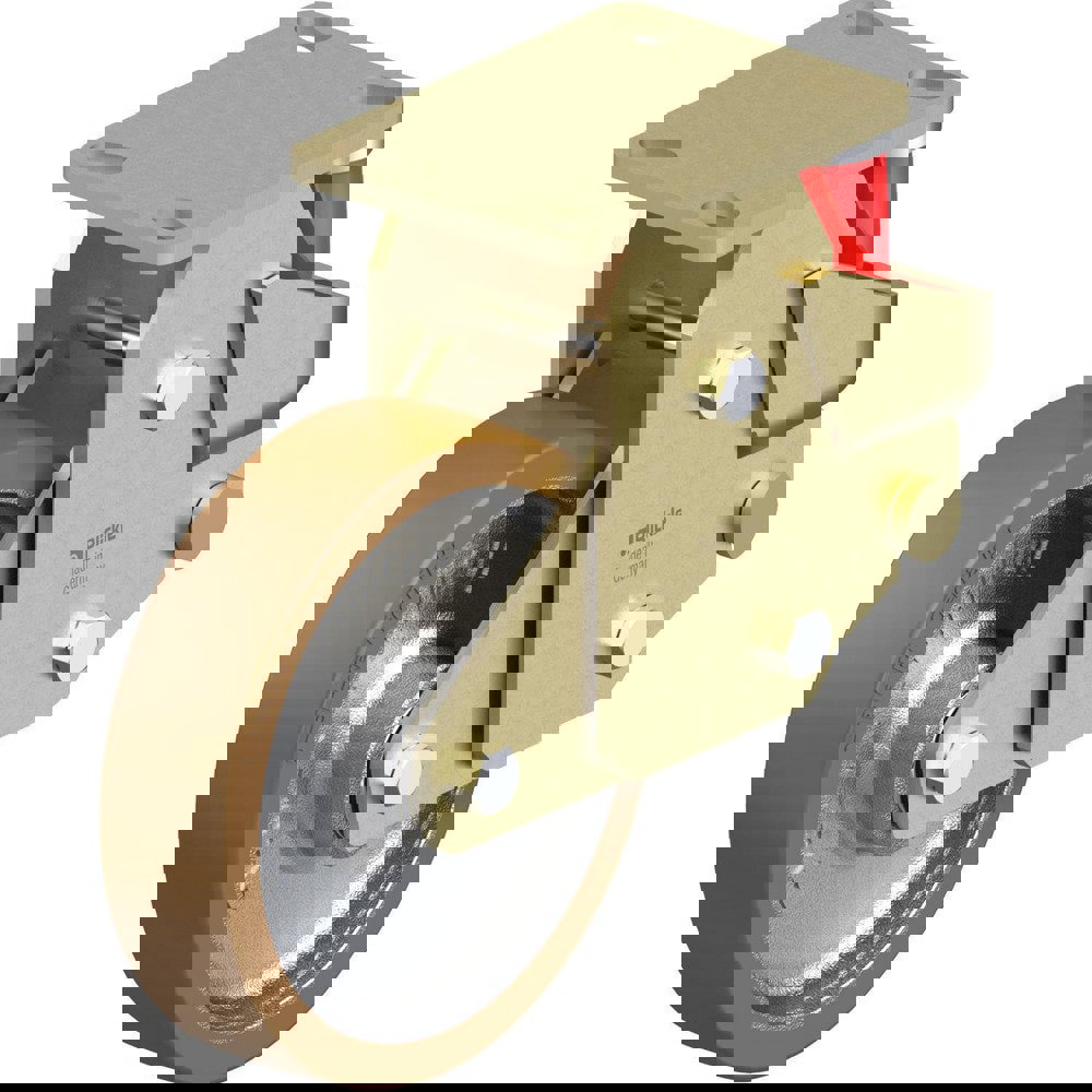 Top Plate Casters; Mount Type: Plate ; Number of Wheels: 1.000 ; Wheel Diameter (Inch): 6 ; Wheel Material: Synthetic ; Wheel Width (Inch): 2 ; Wheel Color: Gray