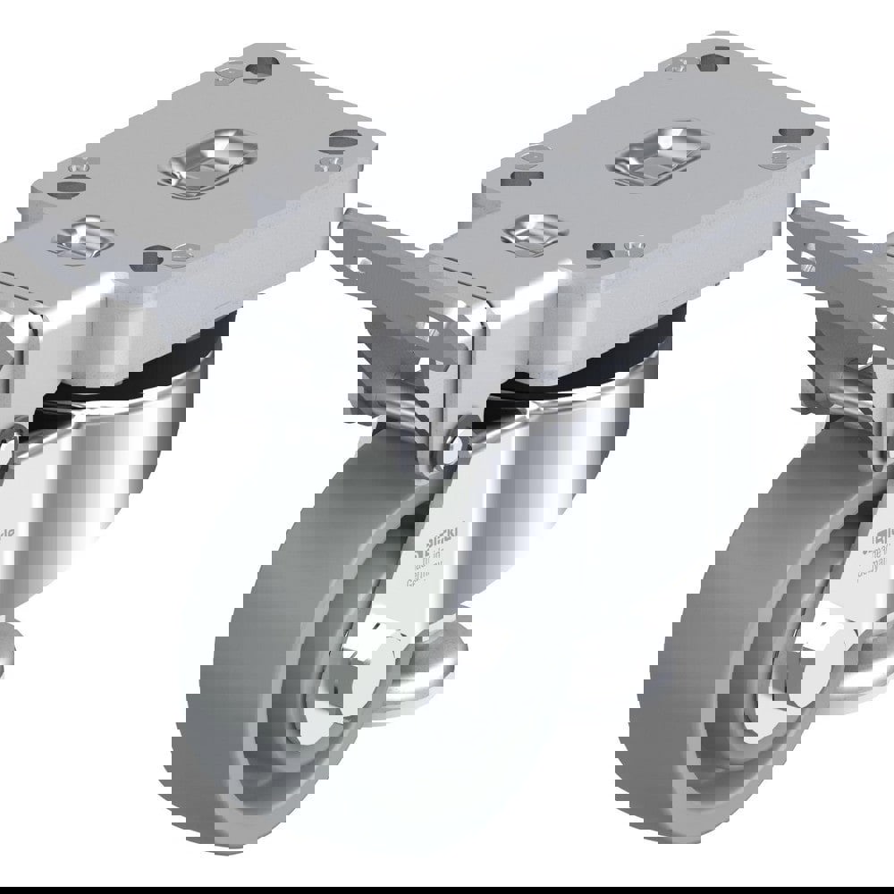 Specialty Casters; Mount Type: Plate ; Style: Double Ball ; Wheel Type: Solid ; Bearing Type: Ball ; Wheel Diameter: 3.125 ; Wheel Width: 1.4375