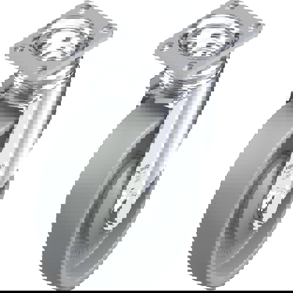 Top Plate Casters; Mount Type: Plate ; Number of Wheels: 1.000 ; Wheel Diameter (Inch): 6 ; Wheel Material: Polyurethane ; Wheel Width (Inch): 2 ; Wheel Color: Green