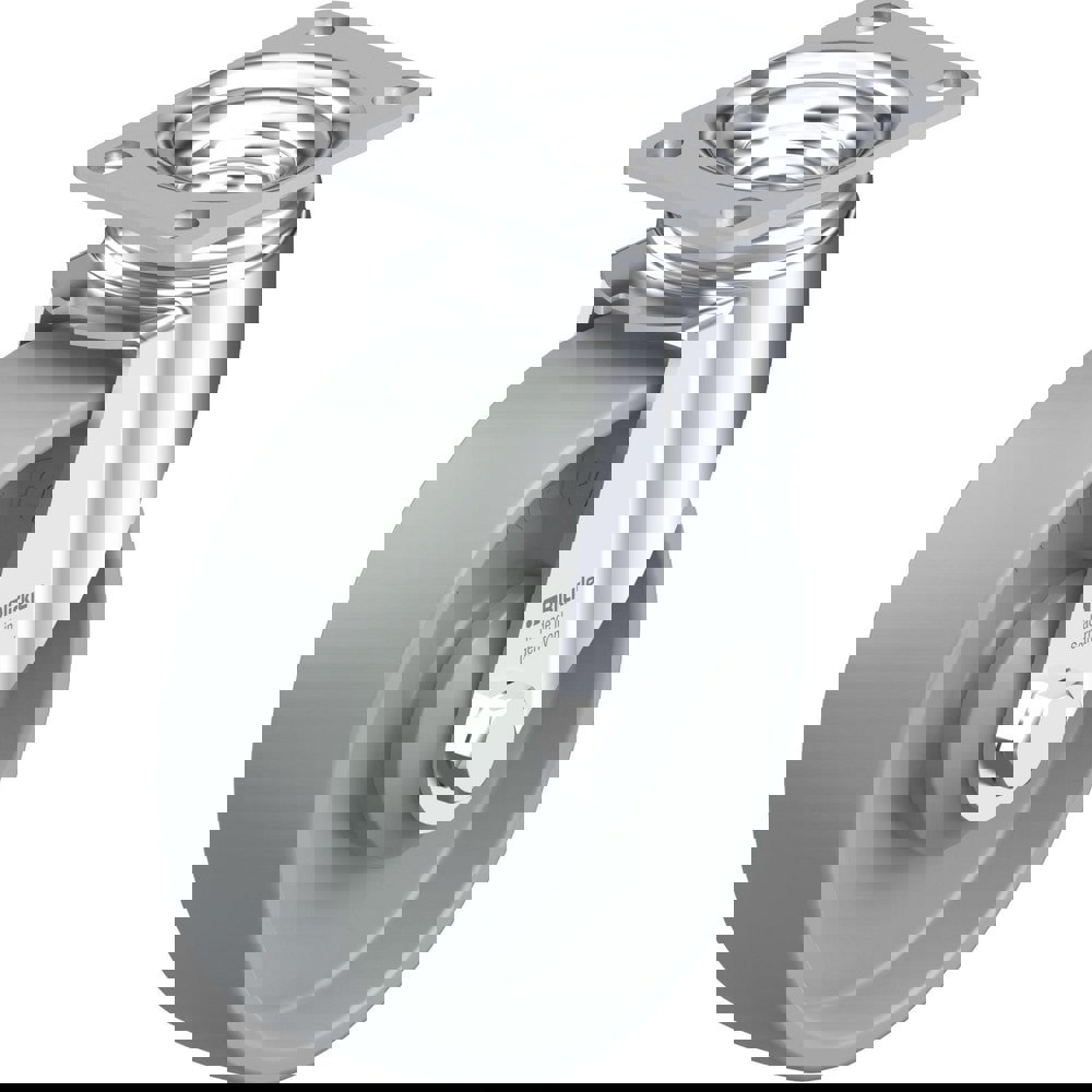 Top Plate Casters; Mount Type: Plate ; Number of Wheels: 1.000 ; Wheel Diameter (Inch): 8 ; Wheel Material: Polyurethane ; Wheel Width (Inch): 2 ; Wheel Color: Green