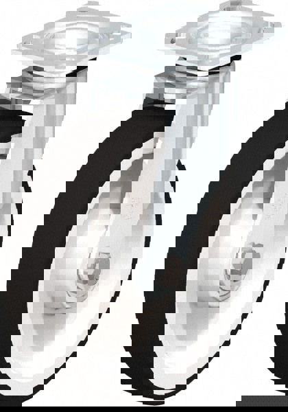 Swivel Top Plate Caster: Polyurethane, 8