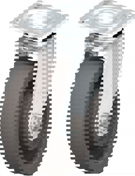 Swivel Top Plate Caster: Nylon, 6