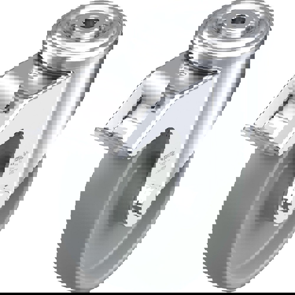Standard Casters; Mount: Hollow Kingpin ; Caster Type: Swivel ; Brake Type: No Brake ; Bearing Type: Plain Bore ; Style: Plain Bore ; Wheel Diameter (Inch): 4